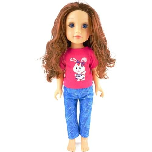 Doll Clothes For 18 Inches American Doll Girls New Born Baby Handmade Clothes Doll Accessories