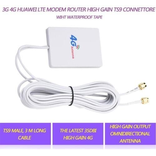 LTE SMA Antenna Booster Amplifier Panel 28dBi for 4G 3G WiFi Mobile Router BI577