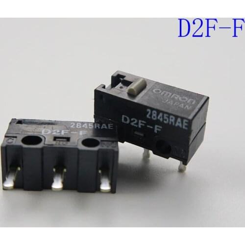 10PCS/lot mouse-specific switch D2F-F mouse button mouse micro switch 10 millions lifetime