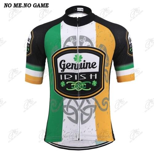 NO ME NO GAME New 2020 Irish mens summer cycling jersey mtb Bicycle Jersey comfortable quick-drying ropa maillot ciclismo
