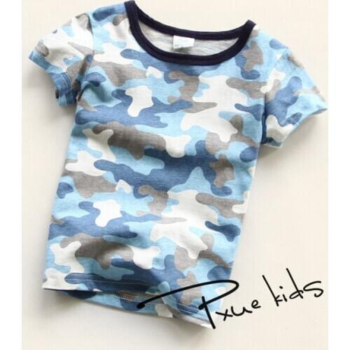 Baby girls clothes kids Boys t shirt new summer fashion Camouflage boy clothes children t shirts casual print boys t shirt