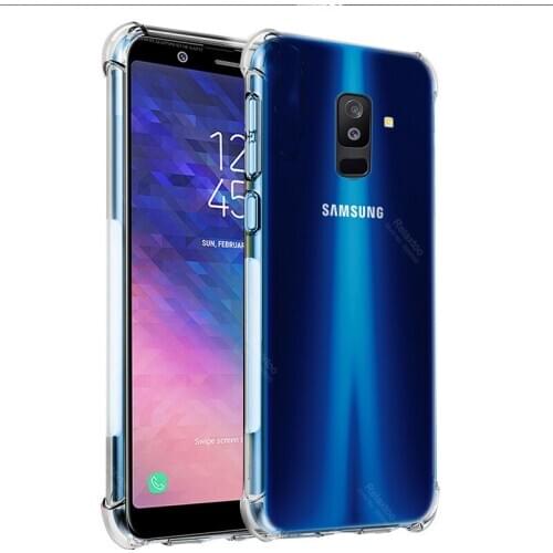 Clear Cover Case For Samsung Galaxy a7 2018 j4 j6 plus J8 A6 A8 Plus j2 A7 A9 star lite j6 plus j4 prime Airbag Silicone Case