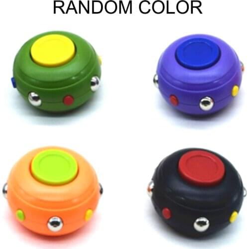 Fidget Spinner Anti-stress Toy Decompression Finger Gyro Sensory Spinner Toy Early Education for Autism Kids Adults Random Color