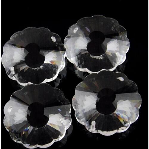 Glass Prism Clear 45mm Clear Color Crystal Chandelier Curtain Pendants Crystal Chandelier Parts