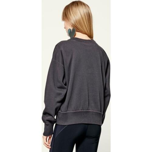 Womens Hoodie Logo Letter Printed Sweatshirts Ladies Cotton Pullover O-Neck Long Sleeve 2021 Autumn Female Sports Clothes