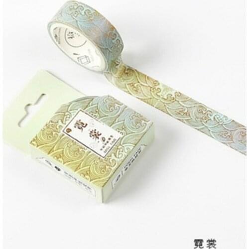 1pcs Neon Dress Tape Sticker Scrapbook Sticker Home Decoration Party Decoration Decorative Stickers for Hand Books