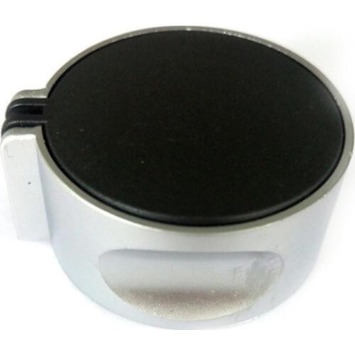 2 pcs 8mm Metal Silver Universal Silver Gas Stove Knobs Cooker Oven Hob Kitchen Switch Control Newest button