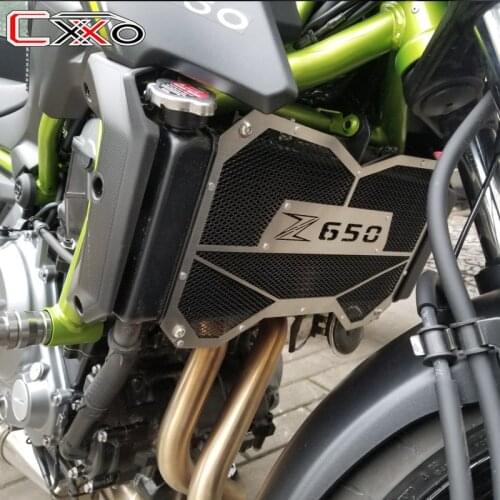 2020 NEW Motorcycle Accessories radiator grille guard protection Water tank guard For Kawasaki Z650 Z 650 ninja650 2017-2020