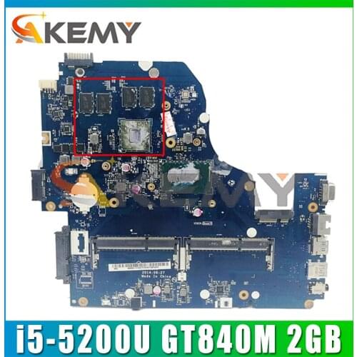 A5WAH LA-B162P LA-B991P For Acer V3-572G E5-571G V5-572G Laptop motherboard With i5-5200U GT840M 2GB DDR3L 100% Fully Tested