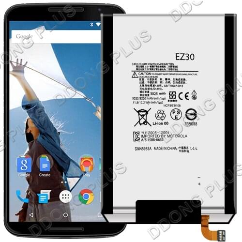 EZ30 Battery For Motorola Nexus 6 XT1103 Battery SNN5953A Replacement Repair Part