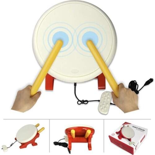 For Taiko Drum Compatible with N-Switch Drum Controller Taiko Drum Sticks Video Games Accessories Compatible with Nintend Switch