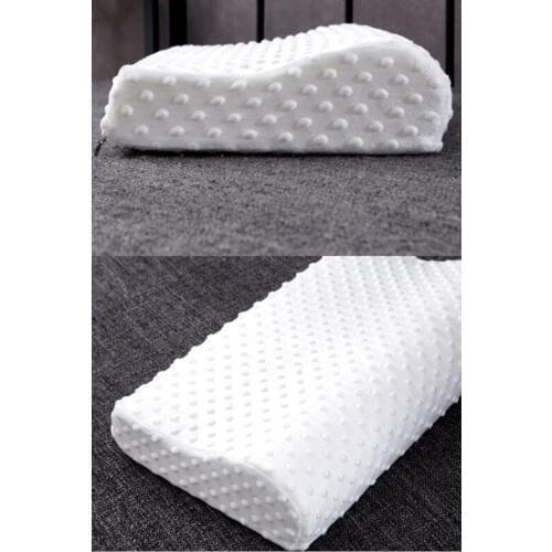 Memory Foam Baby Pillow Orthopedic Neck Protector Sleeping Memory Foam White Pillows Super Soft Bed Pillow for Children