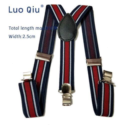 New Super Baby Boys Girls Kid Children Clip on Y Back Elastic Suspenders Slim Adjustable Braces