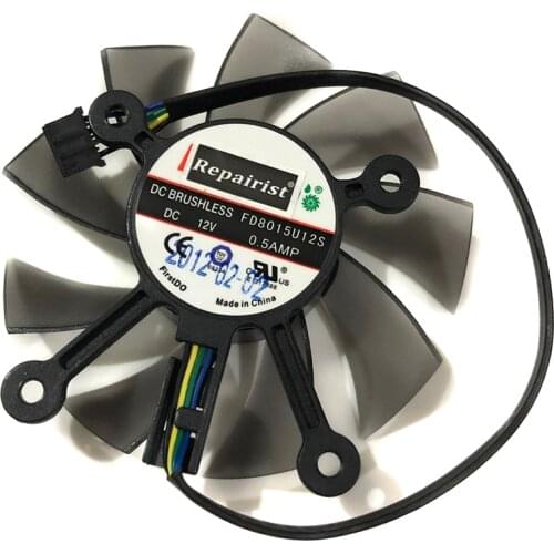 PLA08015B12HH R128015SU FD8015U12S 8015 For ASUS GT720 GT730 PH-GT1030 HD7750 R7 240 EAH6570 EAH6750 EAH6850 HD7850 Cooling