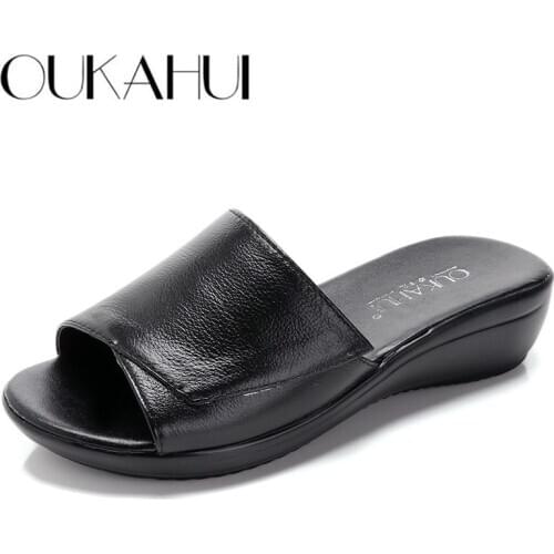 Женские шлепанцы OUKAHUI China At AliExpress