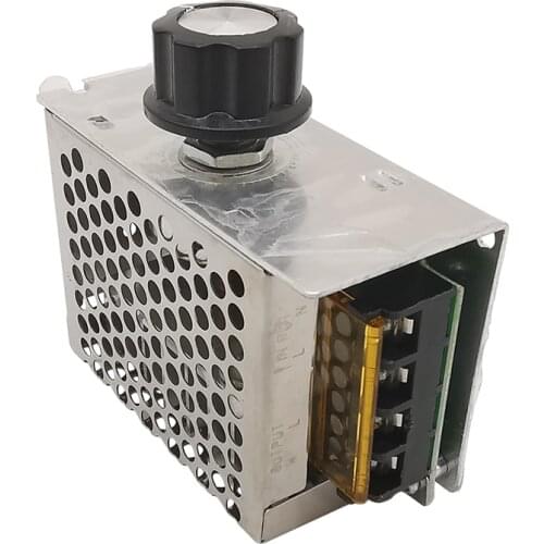 4000W SCR Voltage Regulators Dimmer 220V AC Motor Speed Controller Governor Thermostat Electronic Adjust Volt Stabilizer Module