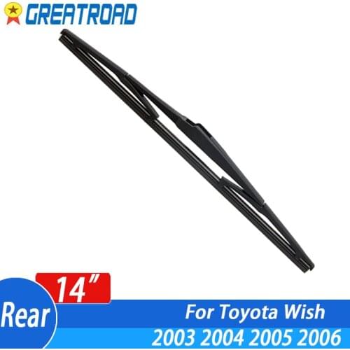 Wiper 14" Rear Wiper Blade For Toyota Wish 2003 2004 2005 2006 2007 2008 Windscreen Windshield Tailgate Window