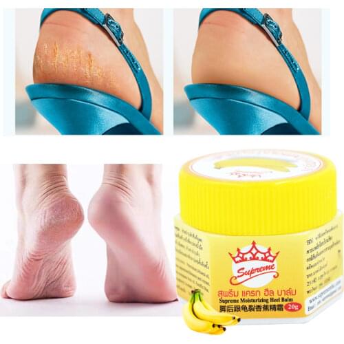Feet Dead Skin Remover Cream Banana Oil Repair Skin Care Product Anti-Drying Crack Cream Strong effective heel cream