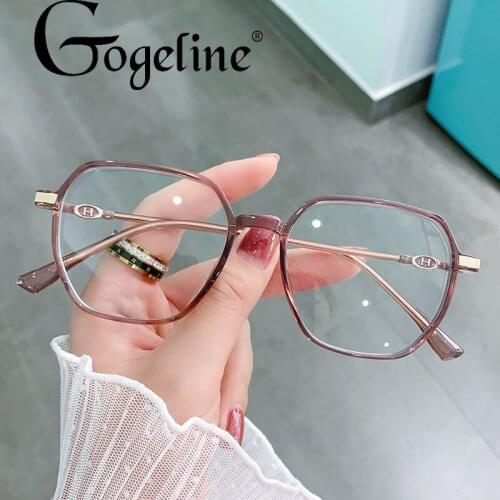 TR90 Irregular Computer Glasses Anti Blue Light Eyewear for Women Men Blocking Glasses Optical Spectacle Eyeglass Gradient Frame