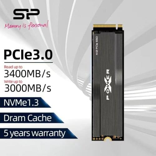 Silicon Power XD80 m2 NVME SSD 1TB M.2 2280 PCIE nvme Internal Solid State Drives Hard Disk For Laptop/Desktop