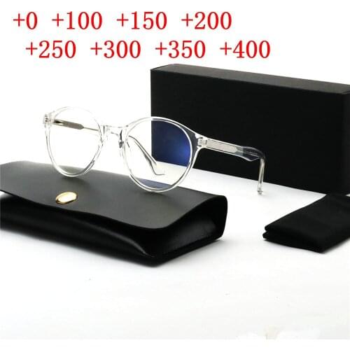 High Quality Bifocal round Anti Blue Reading Glasses for women men Blue light blocking Multifocal Presbyopic Glasses NX