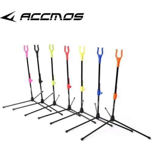 1PC Archery Bow Stand Recurve Bow Holder Removable Stander Assemble Hanger for Archery Hunting Shooting Outdoor Sports