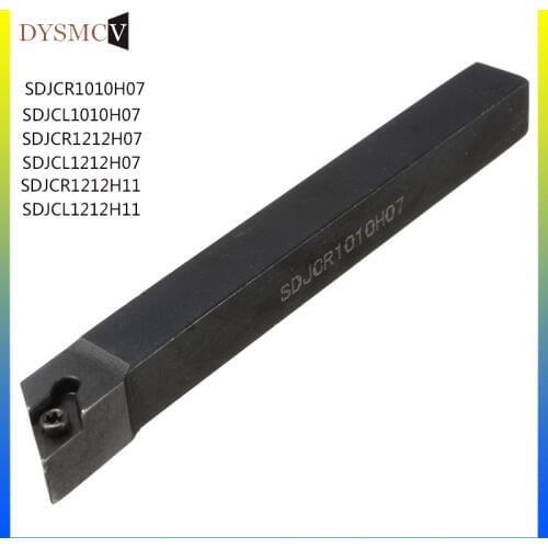 1PC SDJCR1212H11 SDJCR1212H07 SDJCR1010H07 External Turning Tool Holder 93 Degree CNC Lathe Outer Tool
