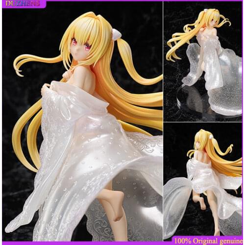 100% Original: Anime To Love Ru Darkness Shi Ro Mu Ku 23cm PVC Action Figure Anime Figure Model Toys Figure Collection Doll Gift