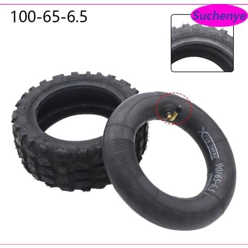 11 Inch 100/65-6.5 Vacuum Tyre and Inner Tube Tire Dualtron Widen Off-Road Tire for Mini Dirt Bike Pocket bike Electric Scooter