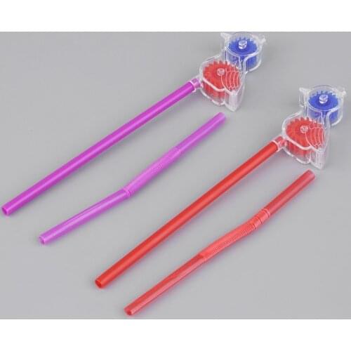 2pcs Specially Designed Children Cute Spinning Bird Colorful Drink Straws Cheap Price selling