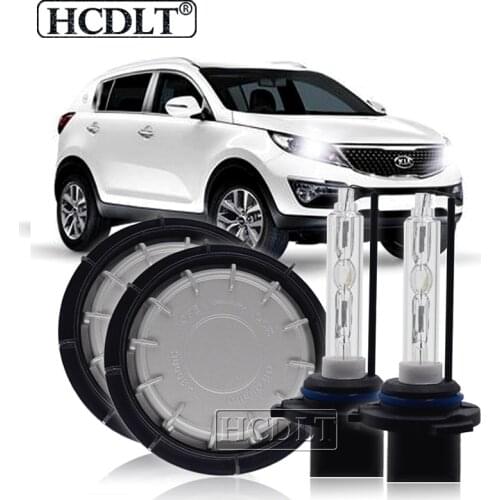 HCDLT All In One Design KIA KX5 Auto Car Headlight Xenon Kit 9005 4300K 55W 35W HID Lamp Bulbs HB3 Replacement Ballast Kit