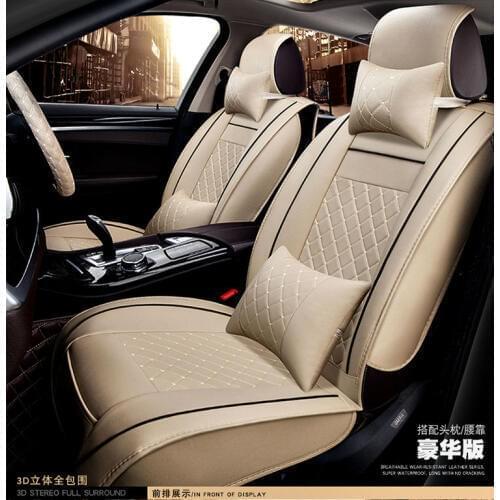 Automobile seat cushion car seats covers pu for MITSUBISHI lancer ex V3/5/6 Pajero Sport Outlander V73 V77 Grandis EVO IX dx 7