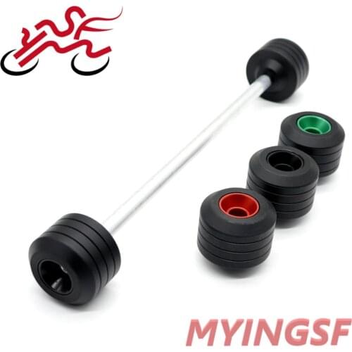 For Kawasaki ZX-6R ZX6R 09-20 Ninja636 13-20 ZX-10R ZX10R 11-20 Motorcycle Front Axle Fork Slider Wheel Protector