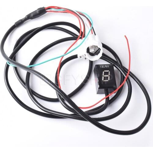 For Suzuki Bandit 650 2007-2015 GSF650 GSF1250 GSF 650 1250 Motorcycle Gear Indicator 1-6 Level Digital Touch Control Gear Meter