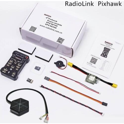 Radiolink Pixhawk PIX APM Flight Controller Combo with GPS Holder M8N GPS Buzzer 4G SD Card Telemetry Module Mounting foam