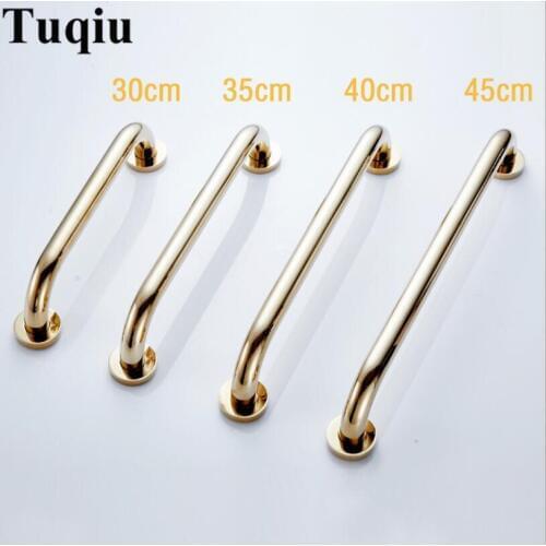 Bathroom armrest brass bathroom handle bathtub armrest handrail Grab Bar Gold Hand bar Safety bar