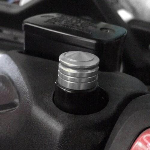 Motorcycle Rearview Screw Cap Rearview Mirror Seat Decorative Screw Cap Cover Aluminum Alloy For Motorcycles Scooter