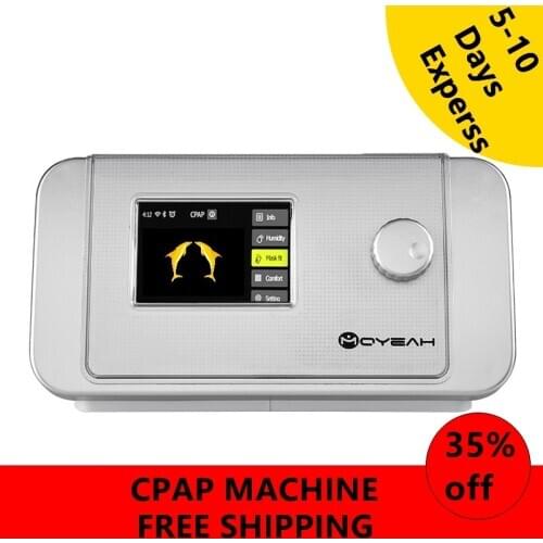 MOYEAH ANTI Snoring Machine Portable Breathing Device With Nasal Mask Strap Tube Filter Bag For Sleep Apnea