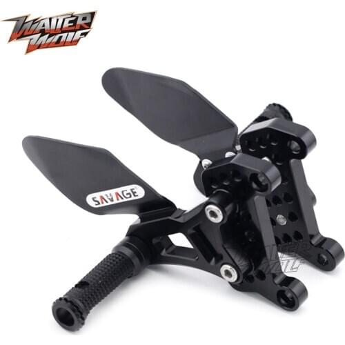 Adjustable Footrest Foot Pegs For MV AGUSTA BRUTALE 750 989 910 920 990 1078 1090 F4-1000/312/750 Motorcycle Rider Rear Foot