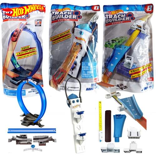 Hot Wheels Sports Car Tracks Accessories Expansion Extend Toys for Boys Hotwheels Carro Urban Track Builder System Kids Toy Gift