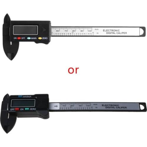 LCD Electronic Digital Vernier Caliper Gauge 100mm 4 inch Measuring Micrometer