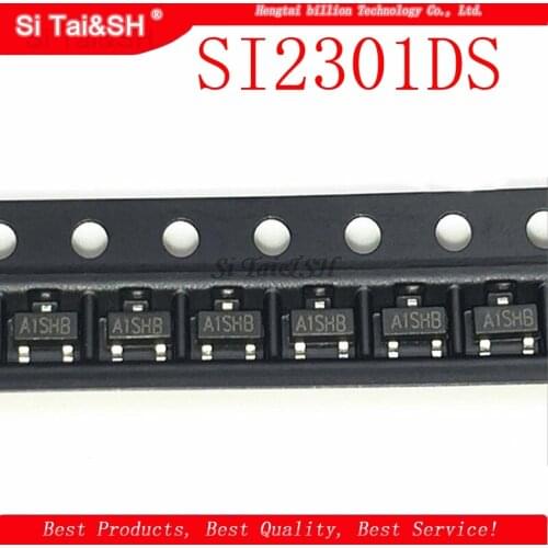 20pcs/lot SI2301DS SI2301 A1SHB SOT-23 transistor
