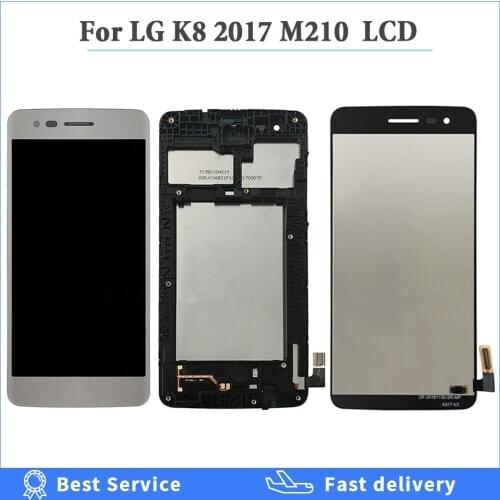 5.0 inch New Full LCD DIsplay + Touch Screen Digitizer Assembly For LG K8 2017 Aristo M210 MS210 US215 M200N Replacement Parts