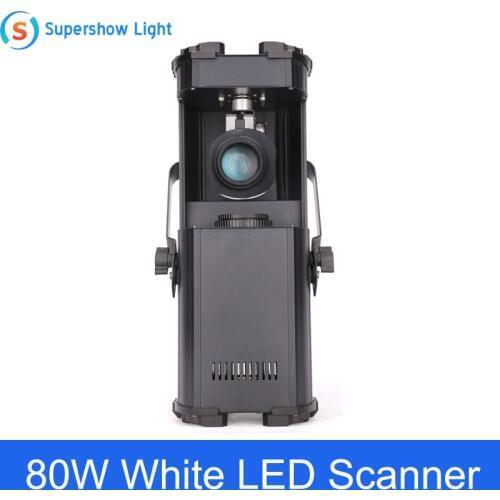 80W White LED Scanner Dj Light High Power Scanning Stage Lighting Effect for Disco Bar