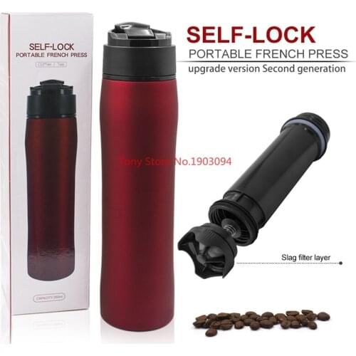 20pcs Portable Coffee Espresso Maker French Press Coffee Filter Espresso Machine Reusable Insulated Stainless Steel Coffee Mug