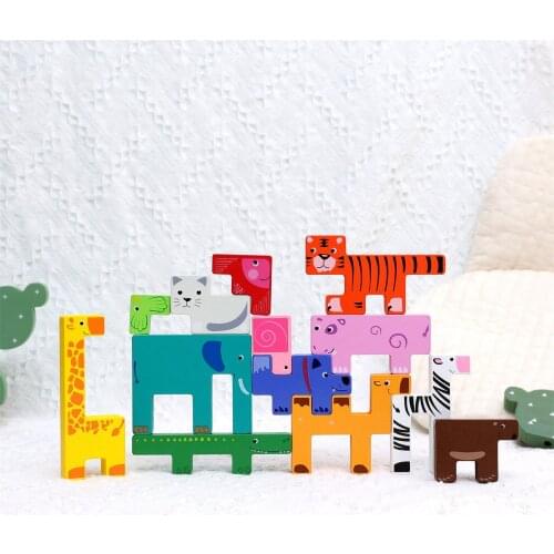 ISHOWTIENDA Wooden Constructors