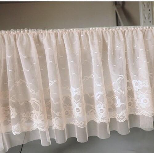 NEW Arrival 5 Meters 25cm wide Mesh Lace Gathered Pleated Trim Dress Edge Ruffle Lace Wedding Accessories Doll Dress