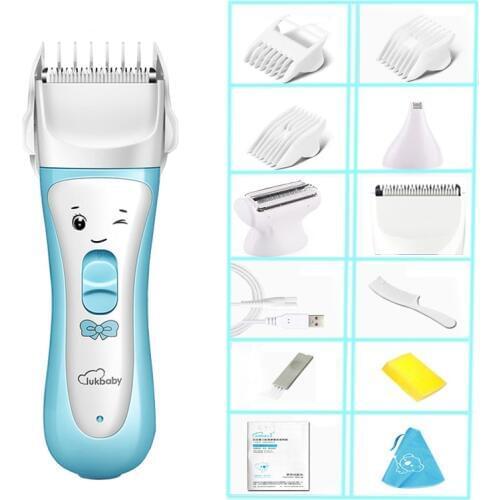 Hair Clipper Professional Powerful Children Shaver Hair Trimmer Waterproof Multifunction Baby Hair Clippers YD-0700