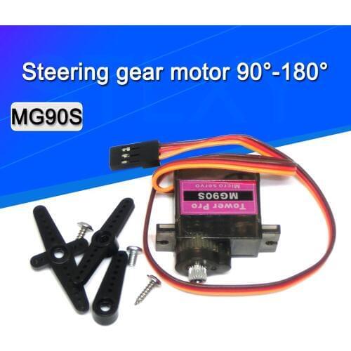 1pcs MG90S Metal gear Digital 9g Servo For Rc Helicopter plane boat car MG90 9G