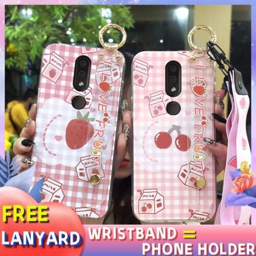 For Girls Cute Phone Case For Nokia 4.2 Black Case For Man Glitter Silicone Luxury Fashion TPU